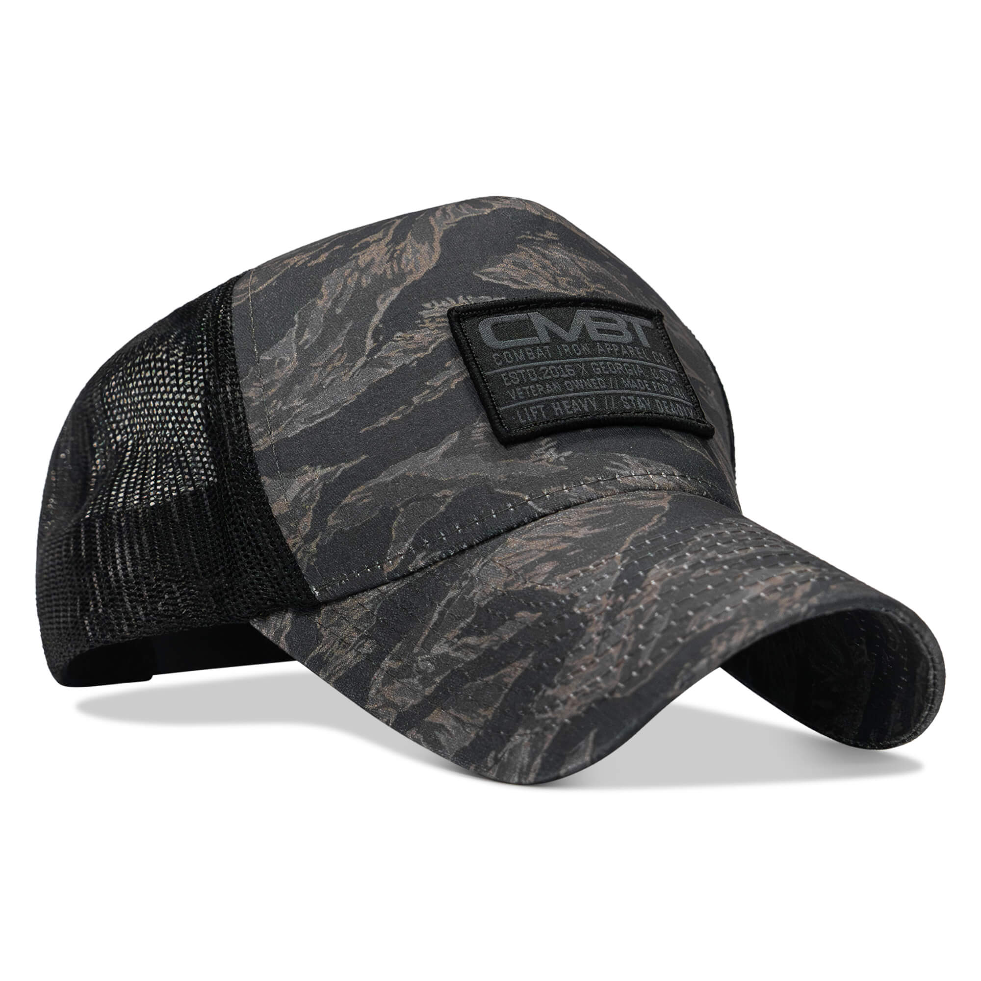Cmbt Branded Patch Five Panel Breacher Snapback Hat