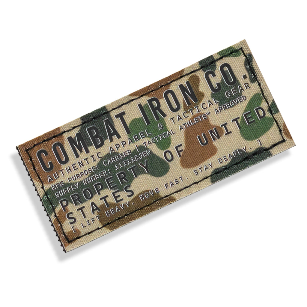 Combat Iron Co. Authentic Brand Velcro Patch