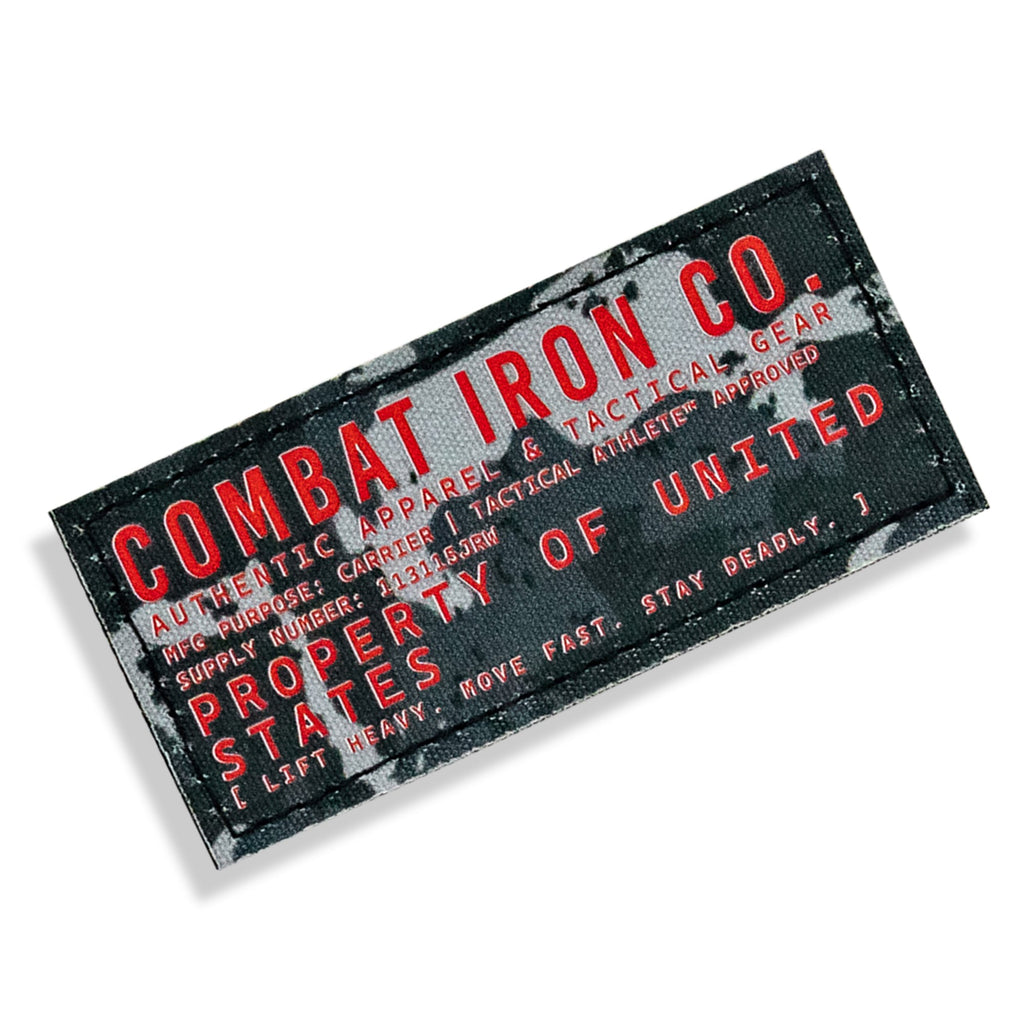 Combat Iron Co. Authentic Brand Velcro Patch