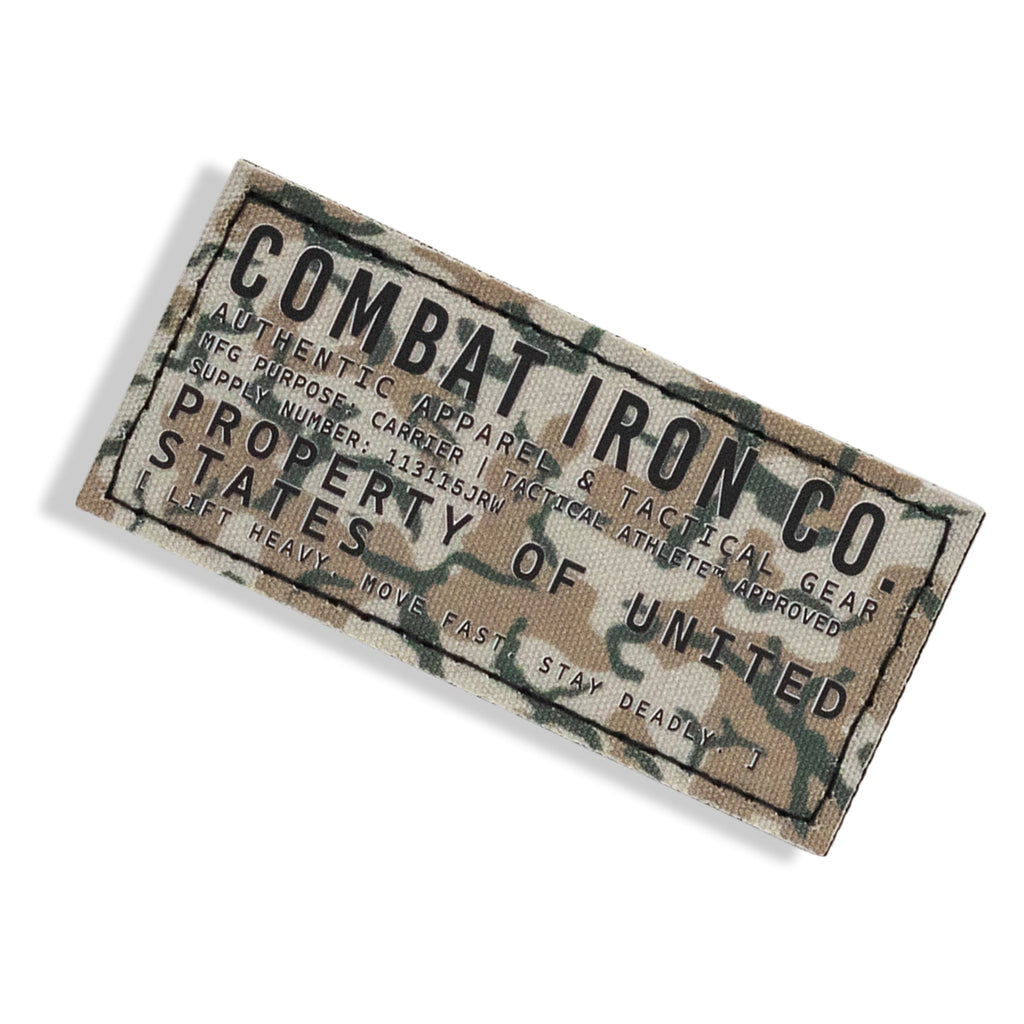 Combat Iron Co. Authentic Brand Velcro Patch