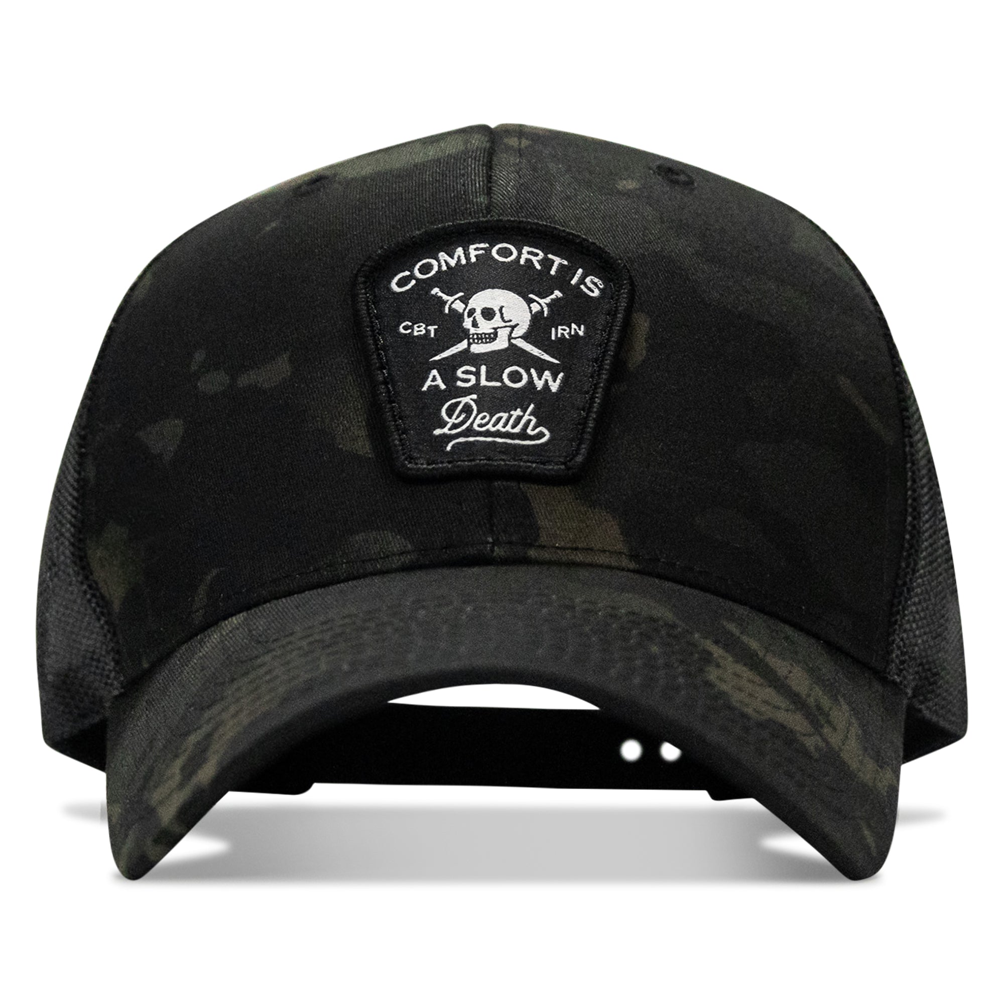 Comfort Is A Slow Death Patch Snapback Hat