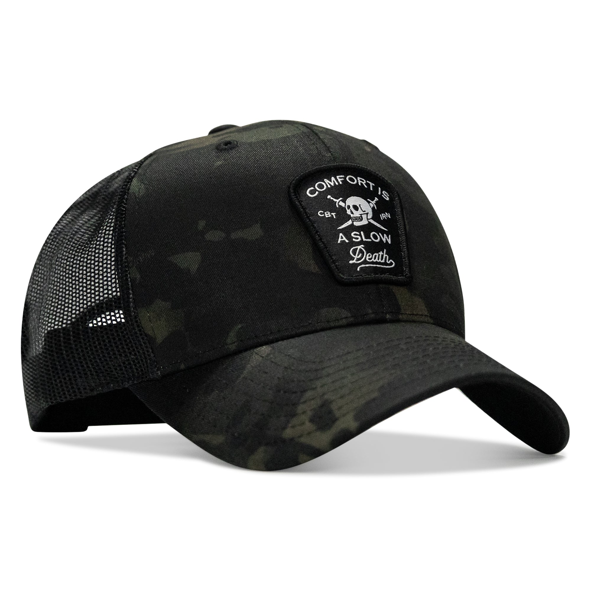 Comfort Is A Slow Death Patch Snapback Hat