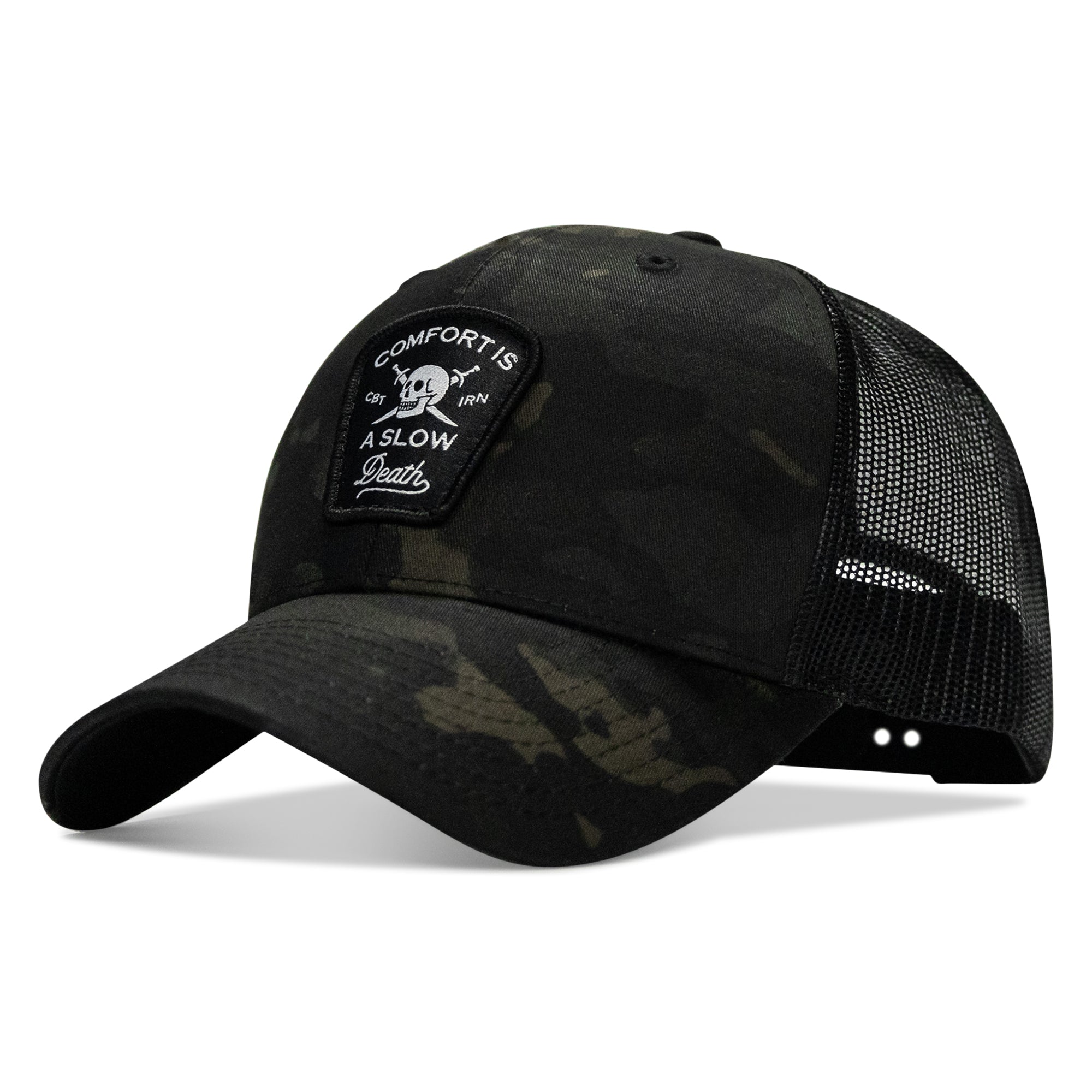 Comfort Is A Slow Death Patch Snapback Hat
