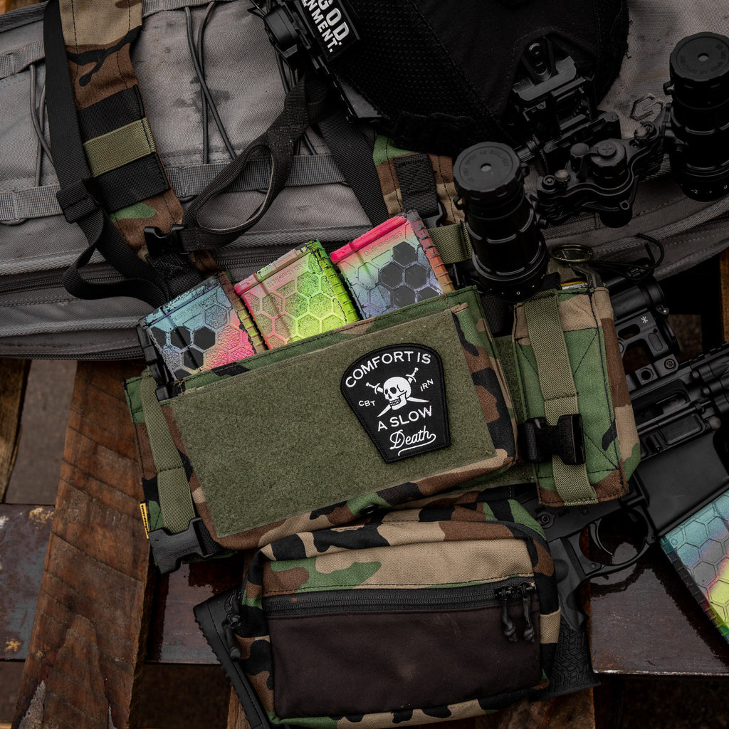 Comfort Is a Slow Death Velcro Patch