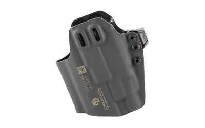 Crucial Concealment Universal Light Holster |  Inside Waistband Holster |  Ambidextrous |  Kydex |  Matte Finish |  Black |  Universal Fit for Streamlight TLR-7 A/X/HL-X