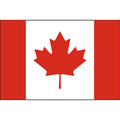 Canada Flag - 2.25x3.5 inch Sticker