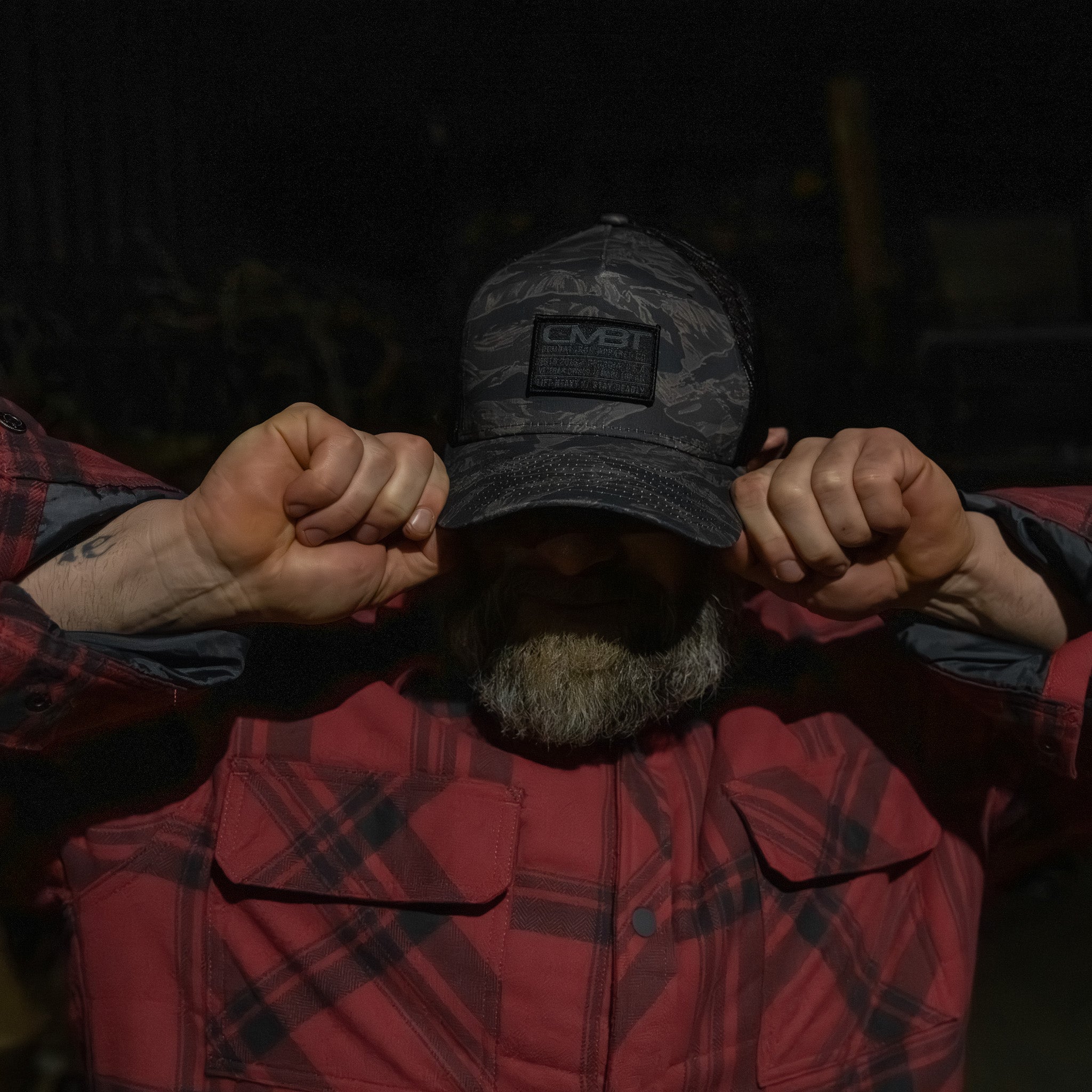Cmbt Branded Patch Five Panel Breacher Snapback Hat