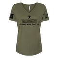 Come and Cut It T-Shirt (Women's V-Neck)