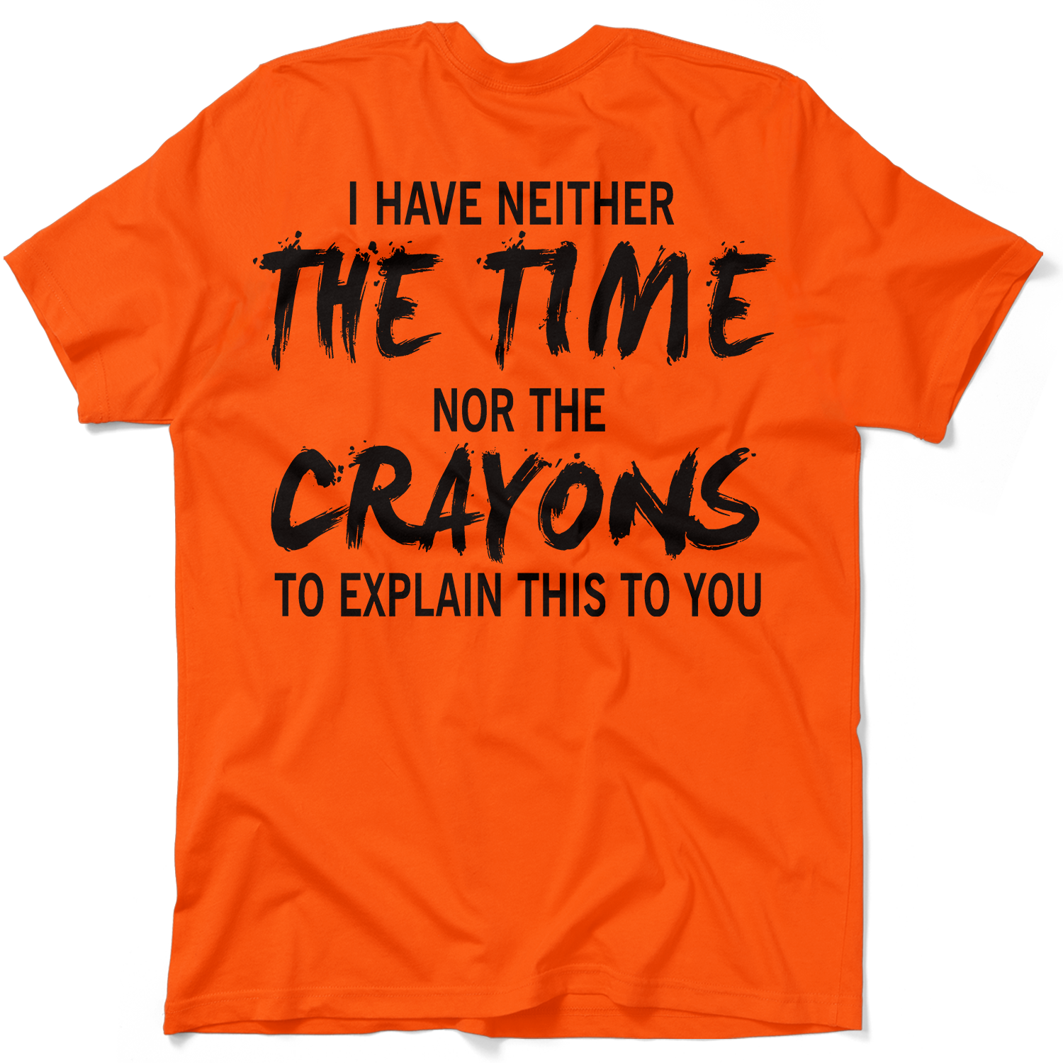 Crayons - Safety Yellow T-Shirt