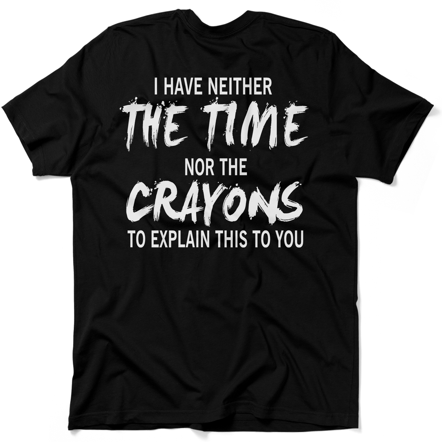 Crayons - Safety Yellow T-Shirt