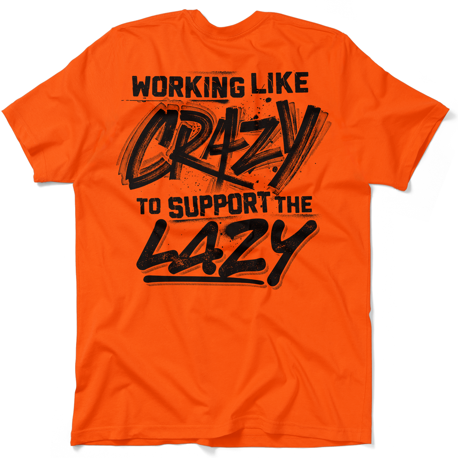 Crazy - Safety Yellow T-Shirt