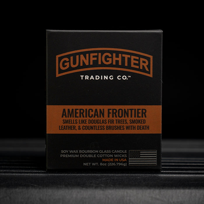 AMERICAN FRONTIER CANDLE (EMBOSSED LEVER ACTION)