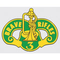 U.S. Army Decal - 4.25" x 3.5" - 3D Armored Cavalry Regiment