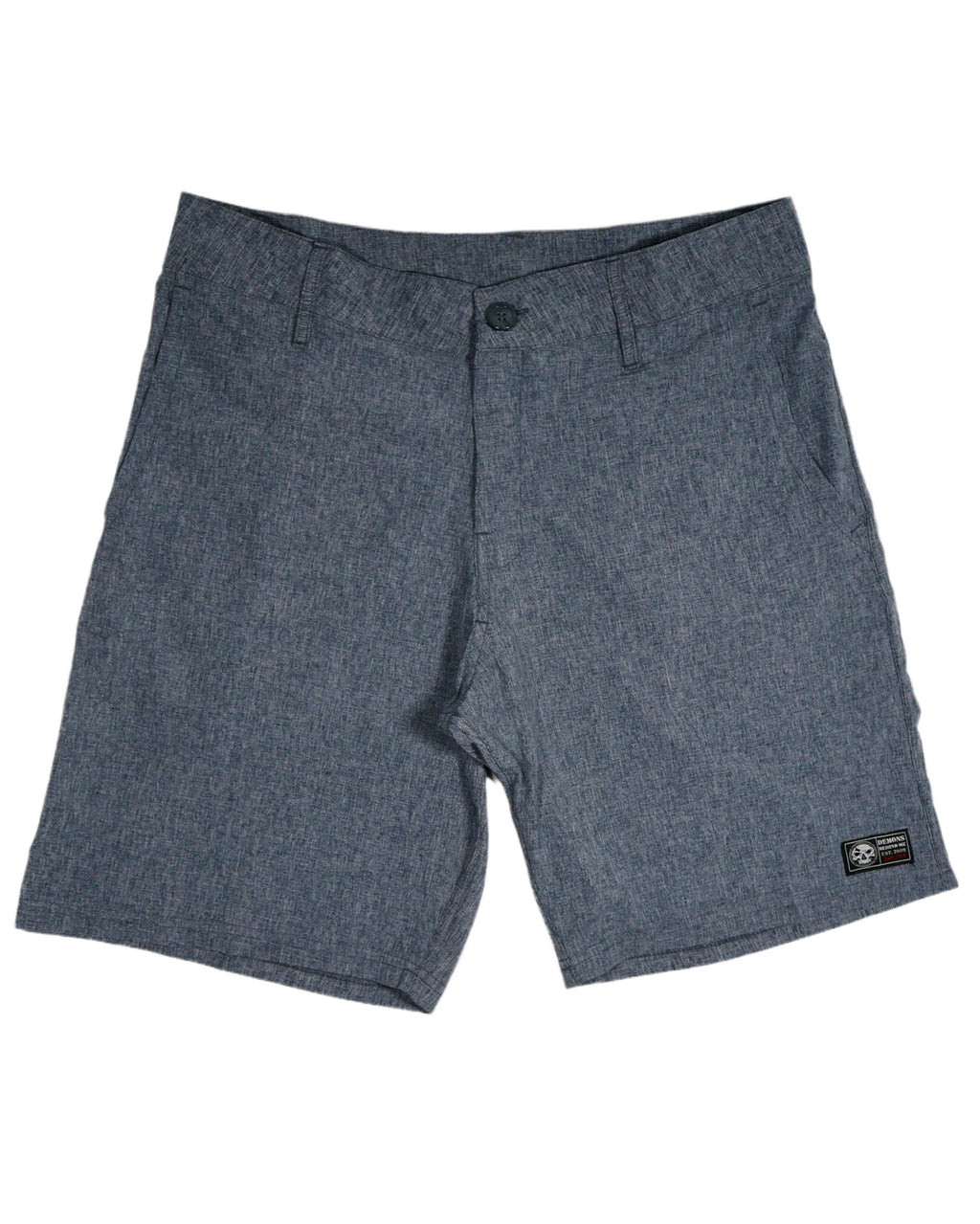 Gray Stretch Hybrid Shorts