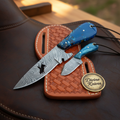 Bull Rider Engraved Bowie Hunter Knife for Ranch and Rodeo Enthusiasts