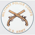 U.S. Army Decal - 3.75" x 4" - Military Police Corps with Military Corps Badge