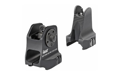 Daniel Defense Fixed Front/Rear Sight Combo |  Fits Picatinny |  Black Finish