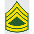 U.S. Army Decal - 2.25" x 3.25" - E-7 Sergeant 1st Class