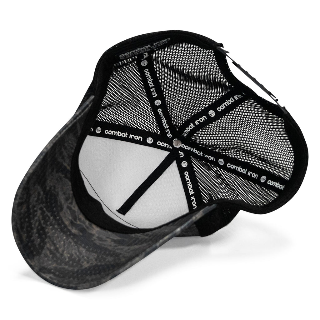 Death Is Promised. Mercy Is Earned Patch Five Panel Breacher Snapback Hat