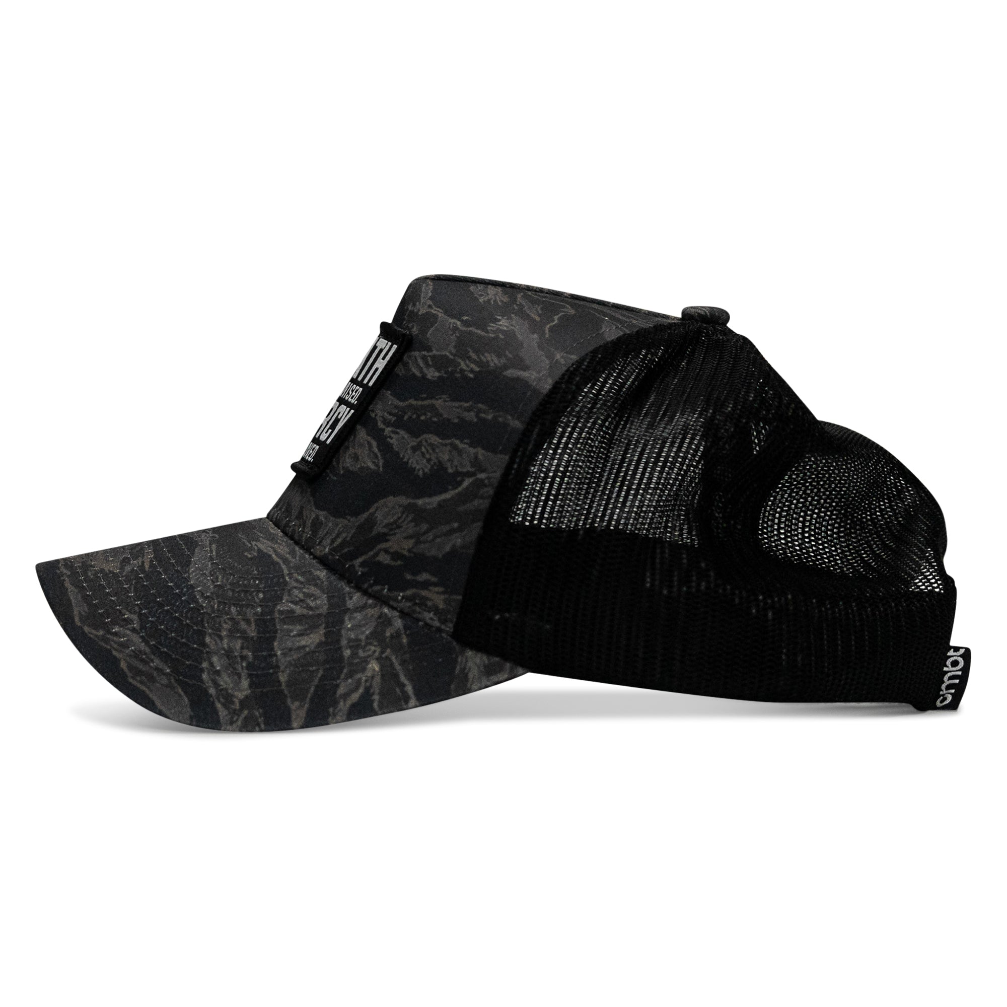 Death Is Promised. Mercy Is Earned Patch Five Panel Breacher Snapback Hat