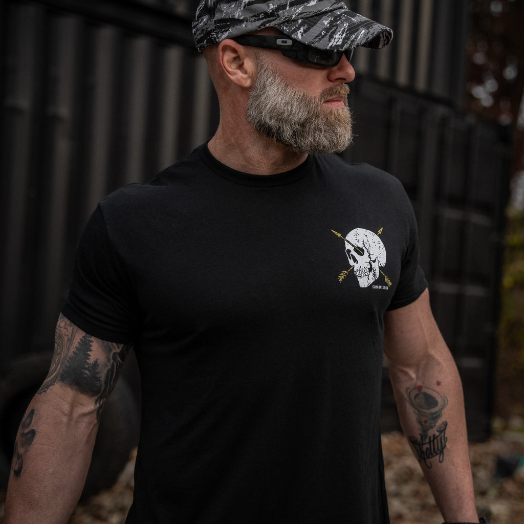 Death Is Promised. Mercy Is Earned Men's T-Shirt
