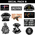 STICKER DECAL PACK V8