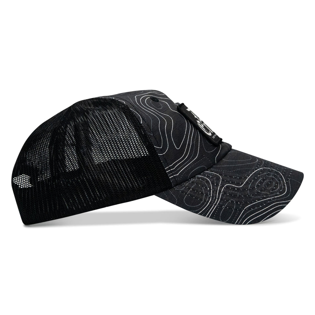 Die Empty Black Patch. Tactical Ripstop Mesh Snapback Hat