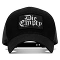 Die Empty Black Patch Snapback Hat