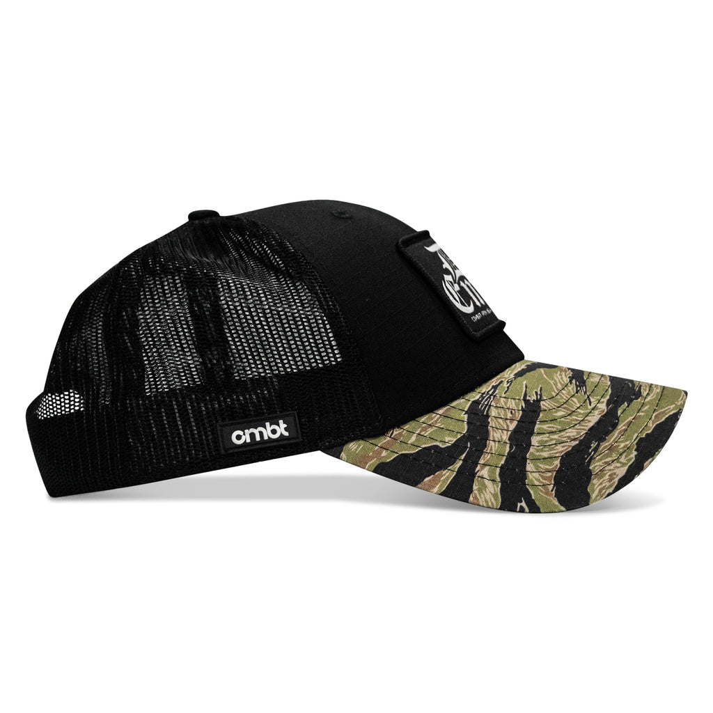Die Empty Black Patch Original Ripstop Snapback Hat
