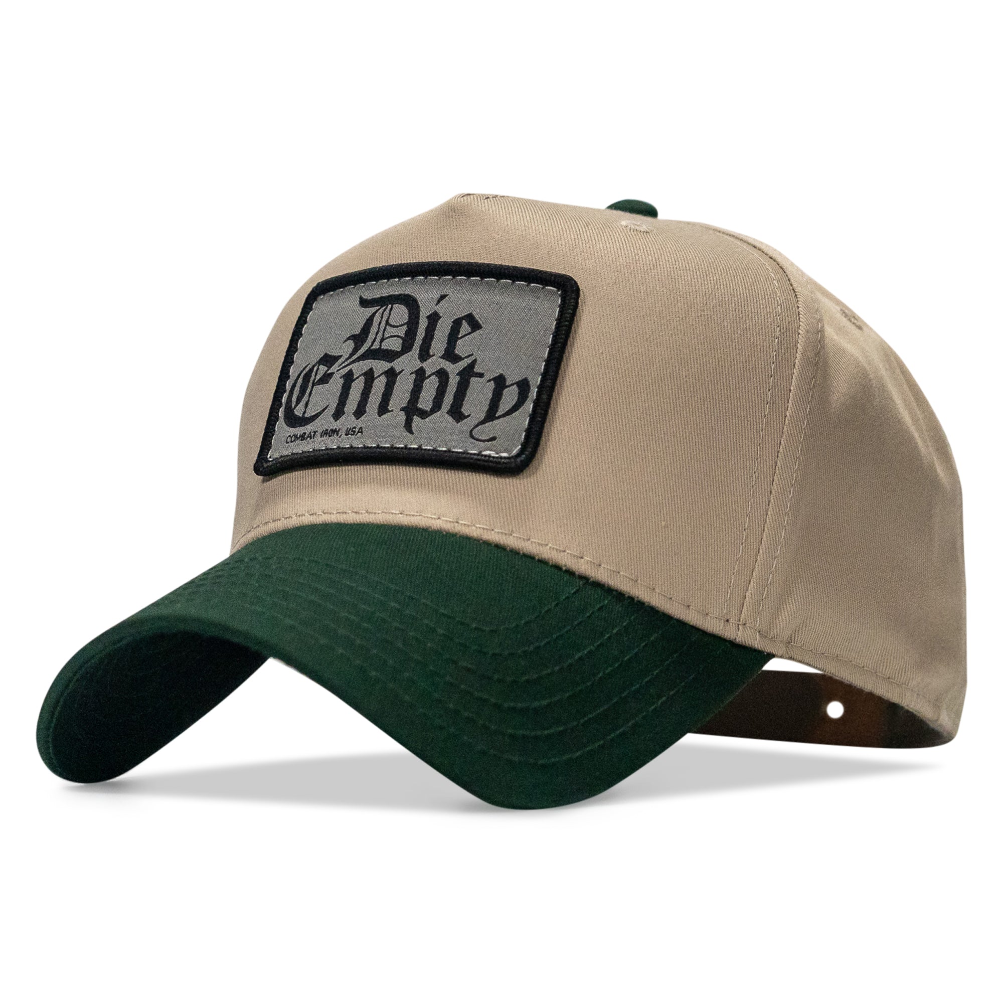 Die Empty Patch. 5-Panel Workhorse Snapback Hat