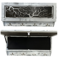 Coat Rack Hidden Gun Storage - Winter Tree