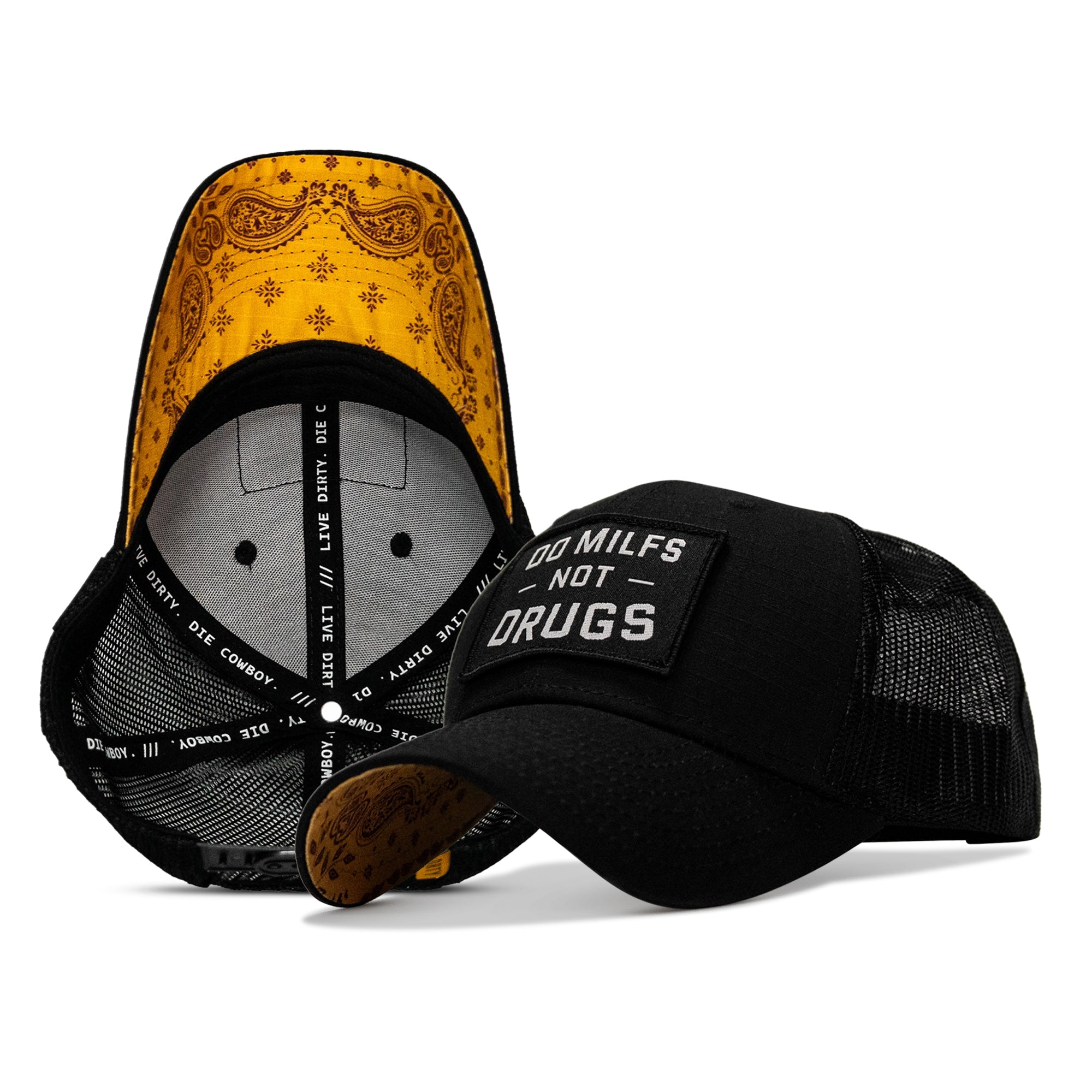 Do MILFS. Not Drugs Patch Original Ripstop Snapback Hat