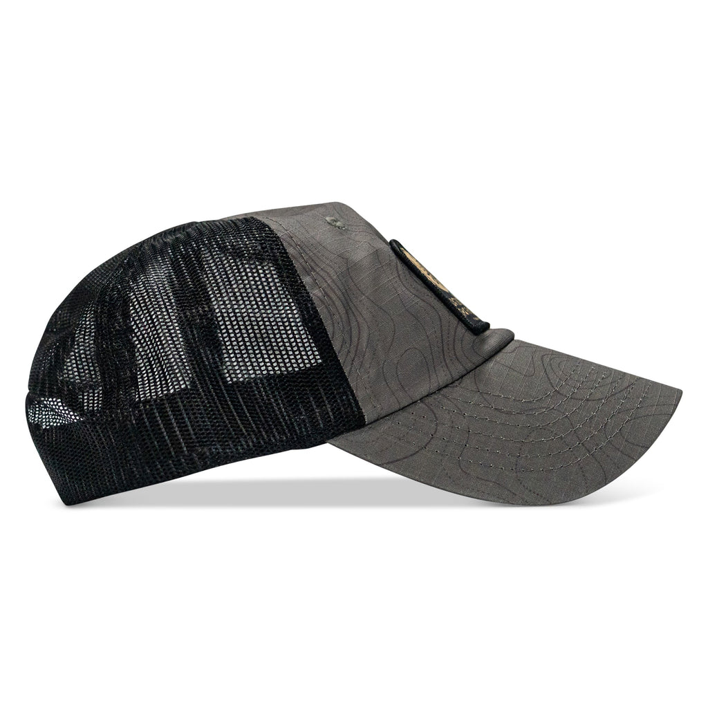 Don't Bite The Hand That Fingers You Patch Tactical Ripstop Mesh Snapback Hat