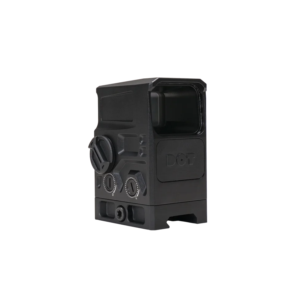 DOT EHS-1 L: Low-Pro Holographic Sight with 1 MOA Dot/65 MOA Circle - Waterproof & NV Ready