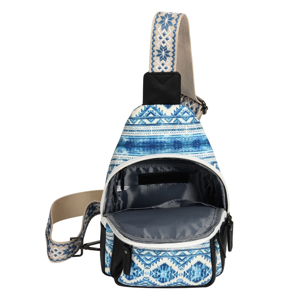 Concealed Carry Aztec Indie Canvas Sling by DS Conceal
