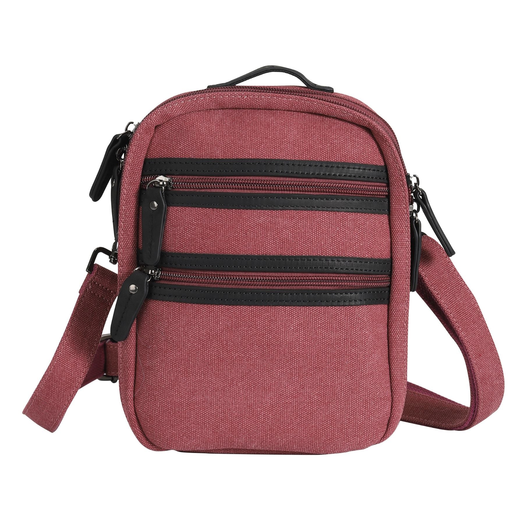 Concealed Carry Unisex Jax Canvas Crossbody by DS Conceal
