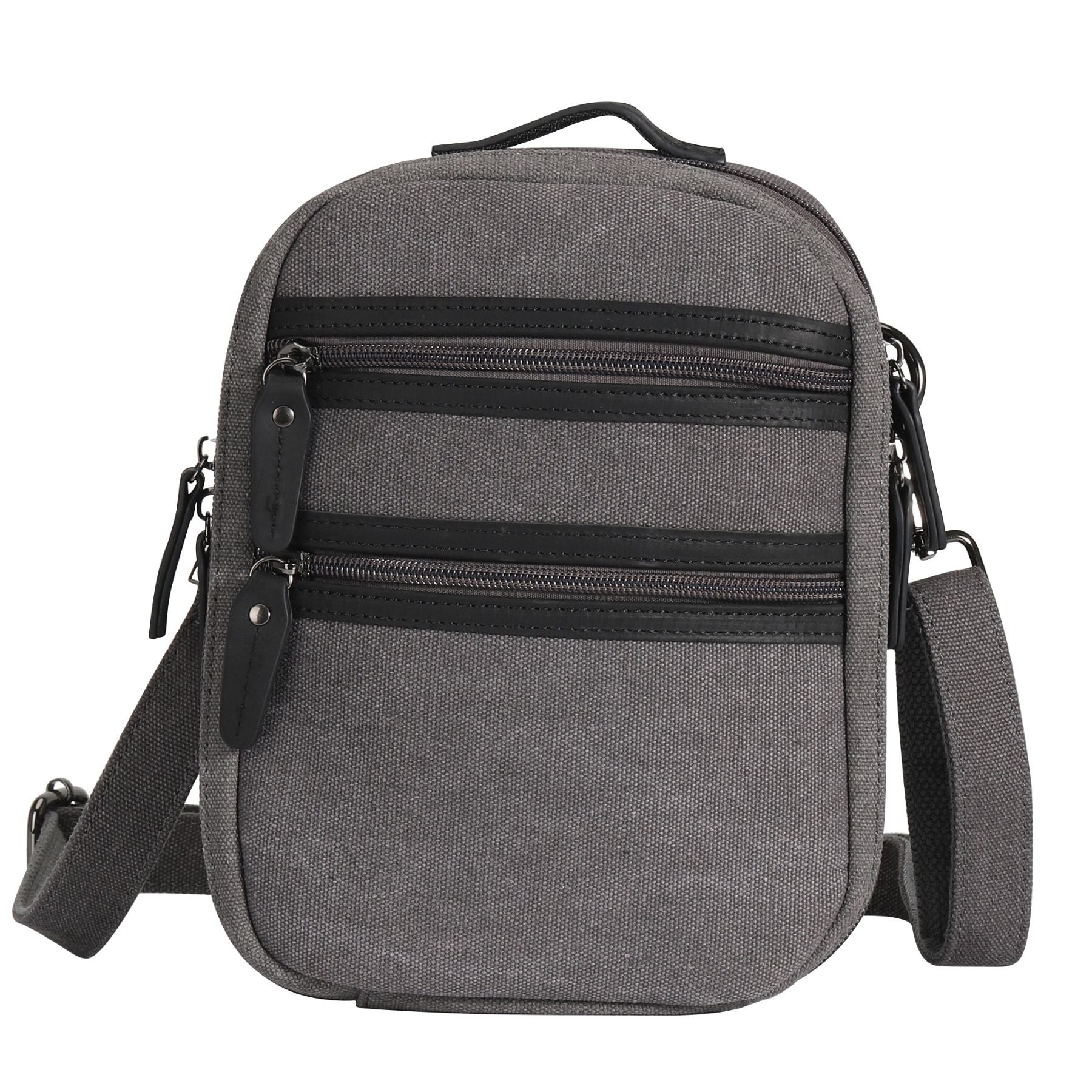 Concealed Carry Unisex Jax Canvas Crossbody by DS Conceal