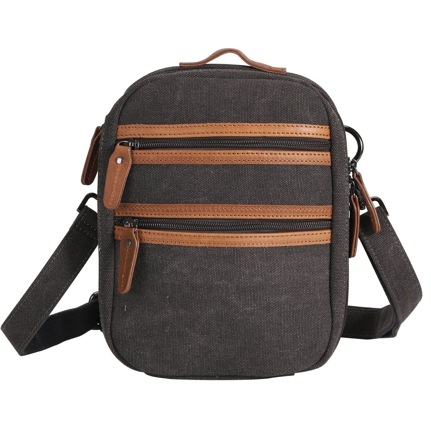 Concealed Carry Unisex Jax Canvas Crossbody by DS Conceal
