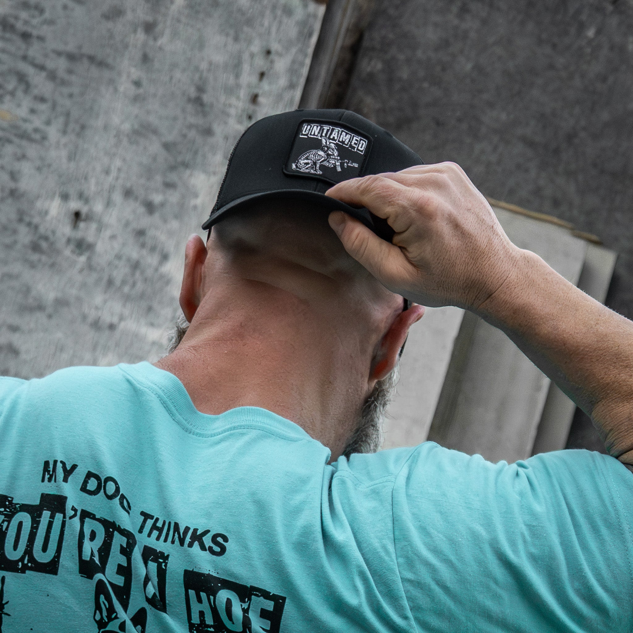 Untamed Rabbit Patch Snapback Hat