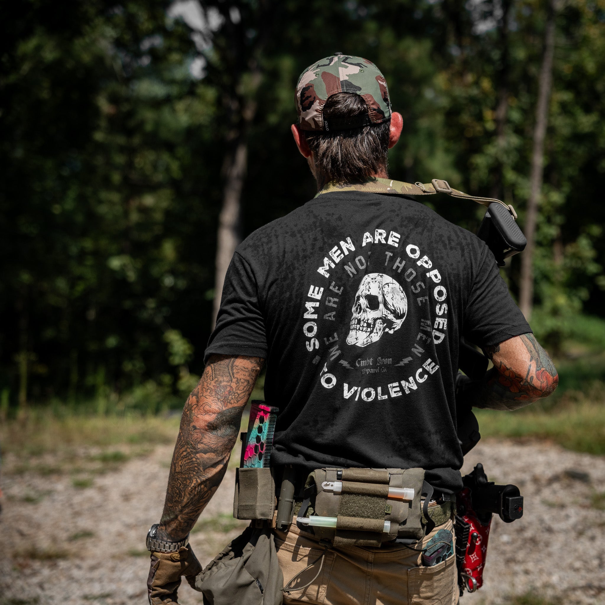 Some Men Are Opposed To Violence. We Are Not Those Men Men's T-Shirt