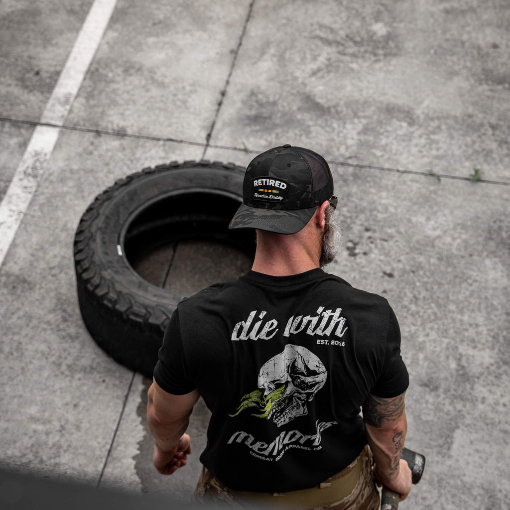 Retired Hoochie Daddy Veteran Patch Snapback Hat