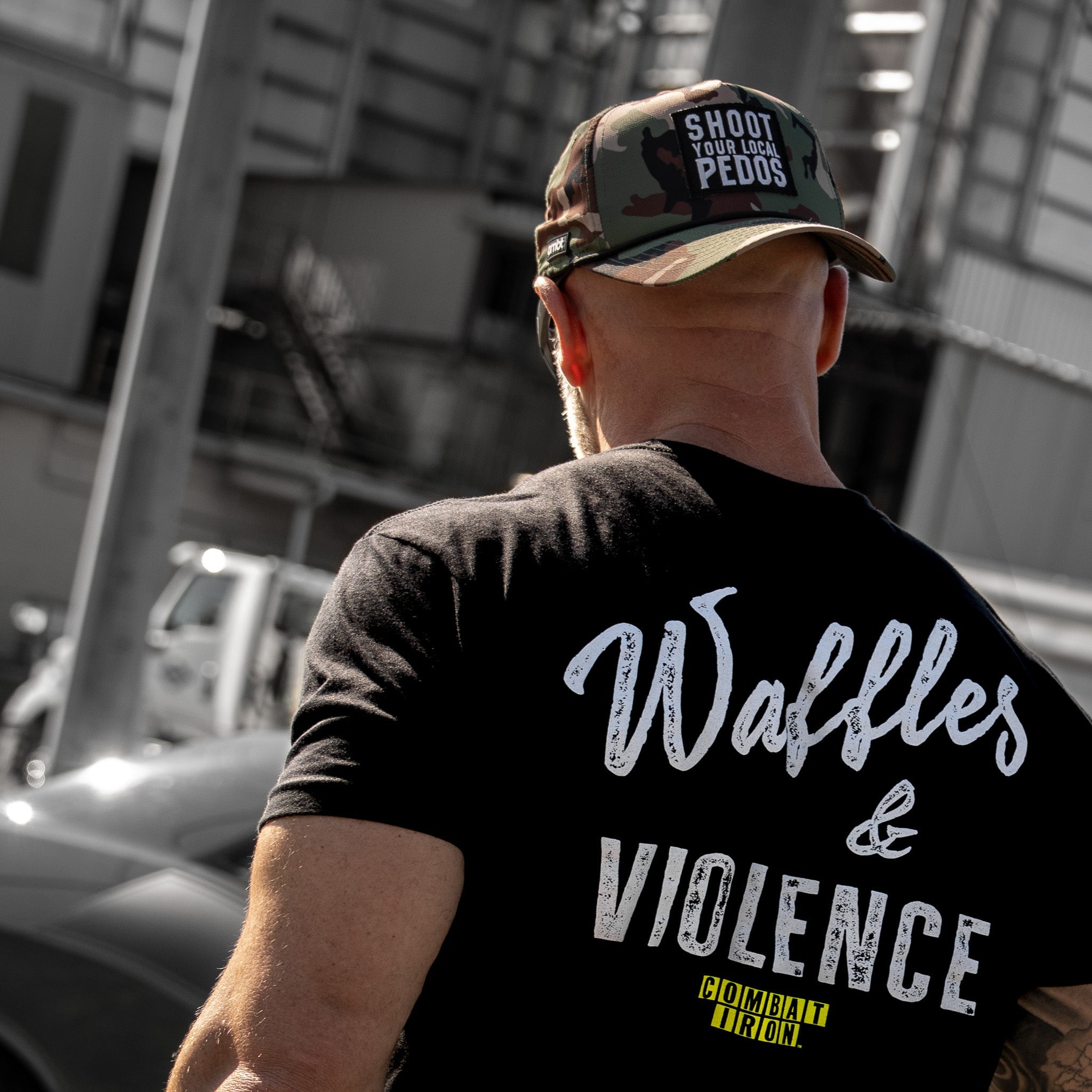 Shoot Your Local Pedos Patch Weekender Waterproof Snapback
