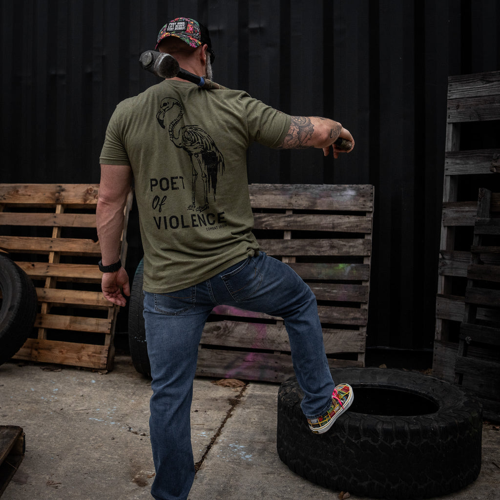 Poet Of Violence Men's T-Shirt