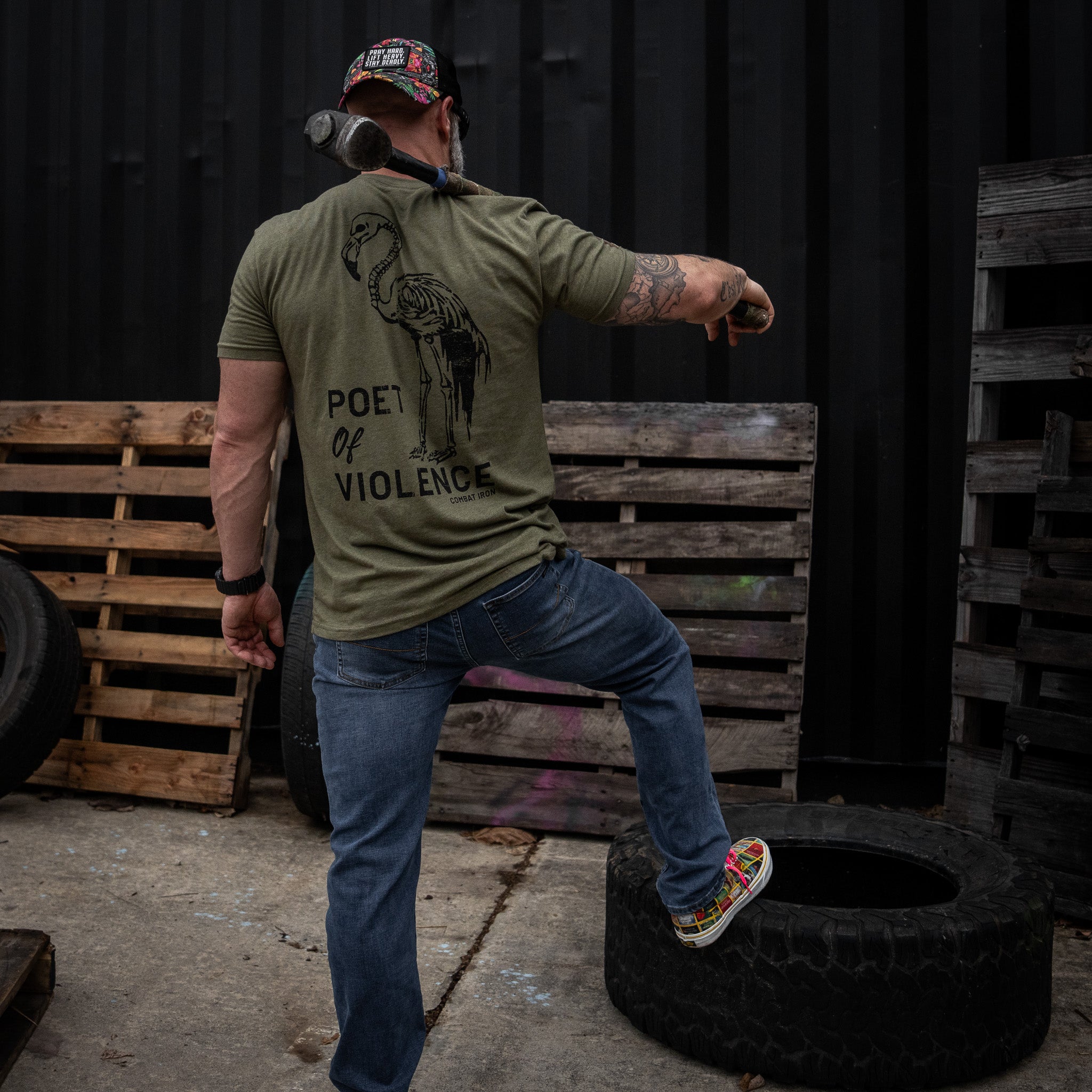 Poet Of Violence Men's T-Shirt