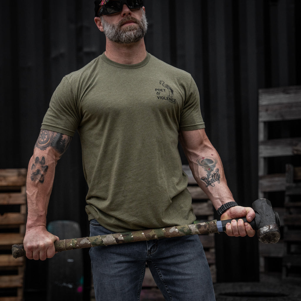 Poet Of Violence Men's T-Shirt