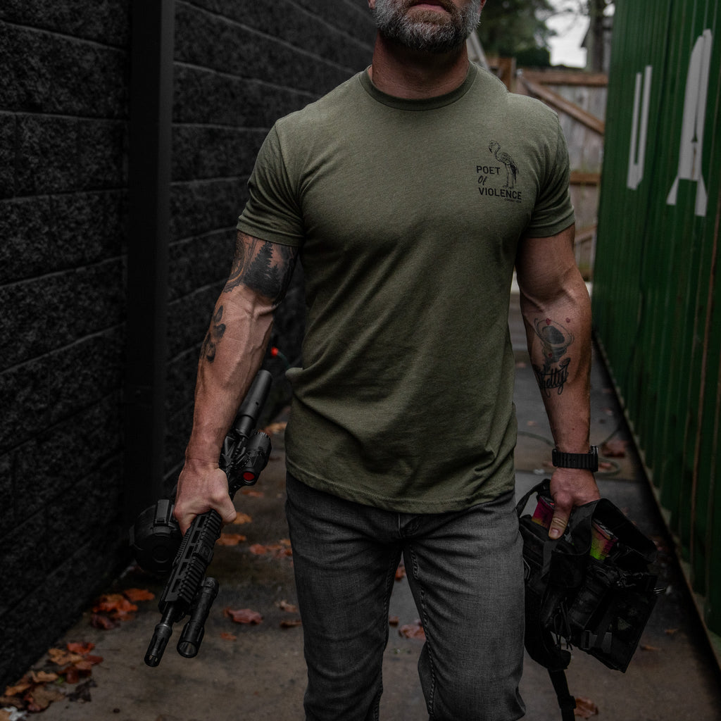 Poet Of Violence Men's T-Shirt