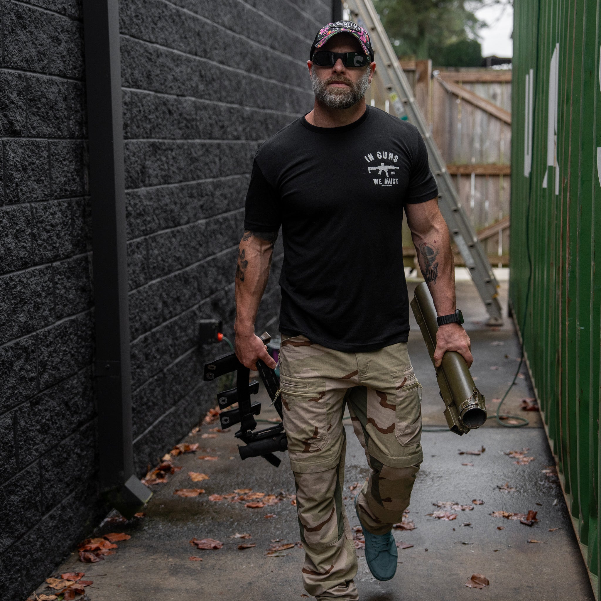 In Guns We Must Men's T-Shirt