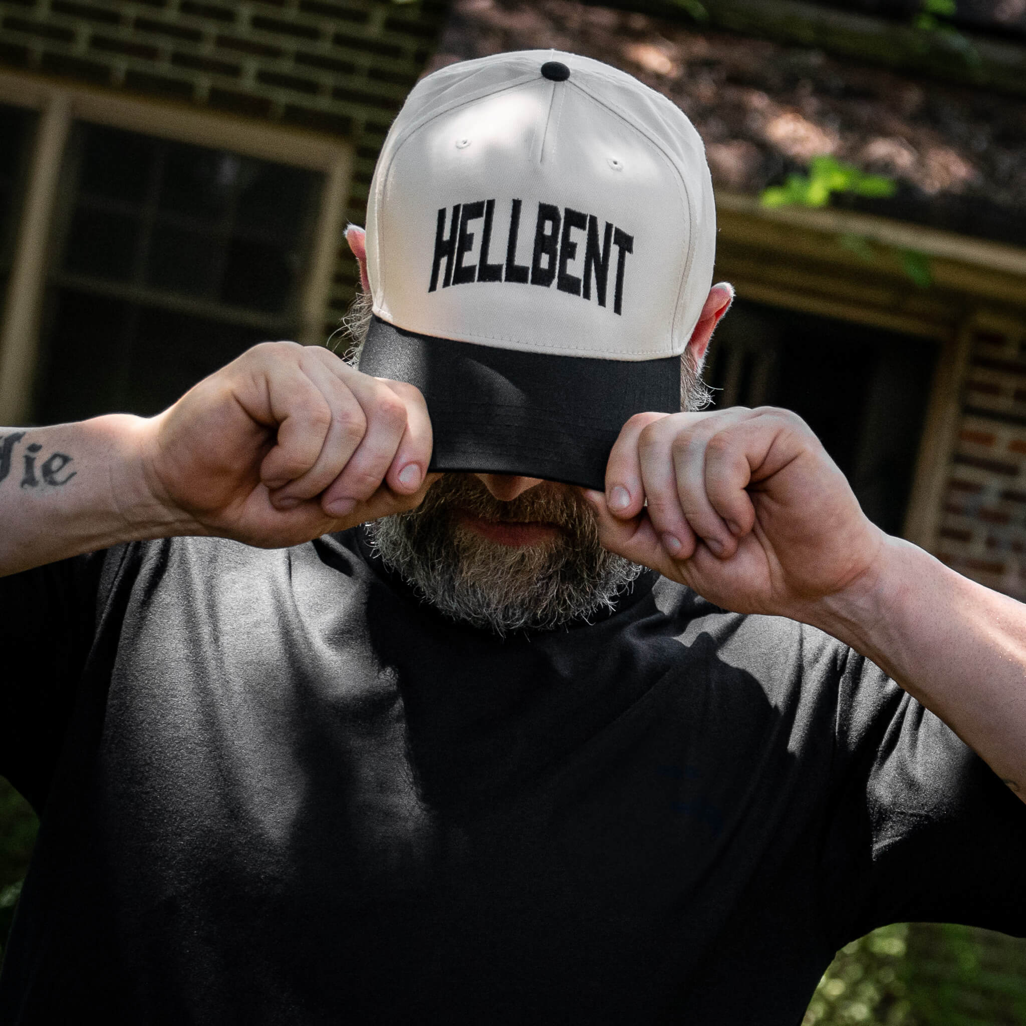Hellbent Arched Snapback Hat