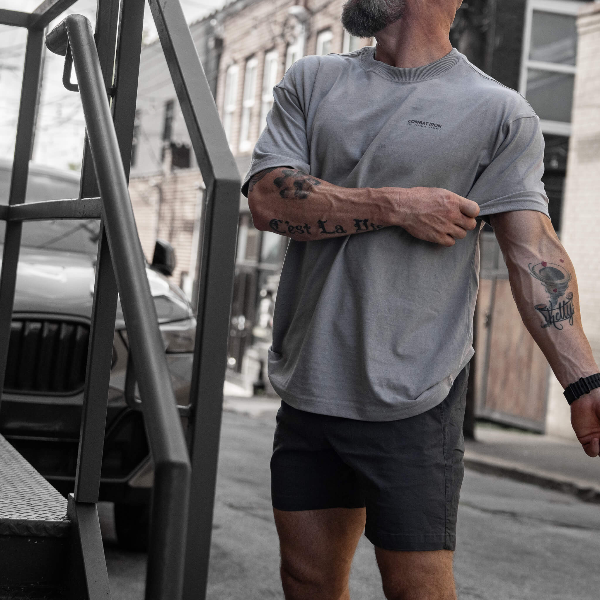 Branded Heavyweight Men's T-Shirt