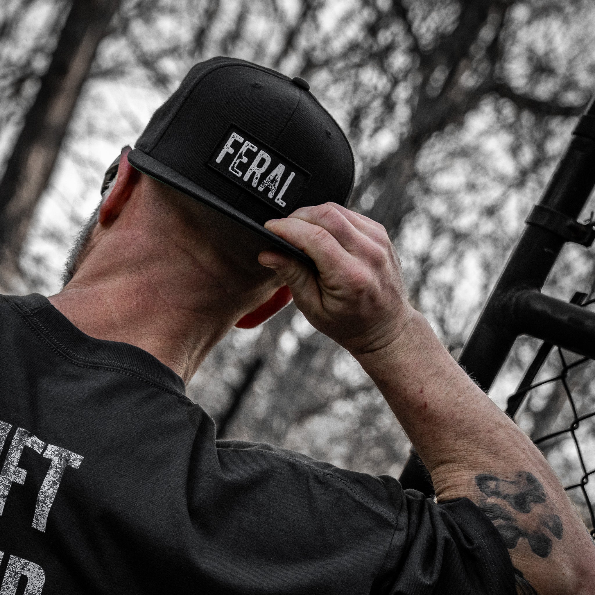 FERAL Patch Flatbill Snapback Hat